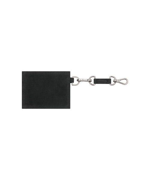 Round duffel bag and wallet BLACK