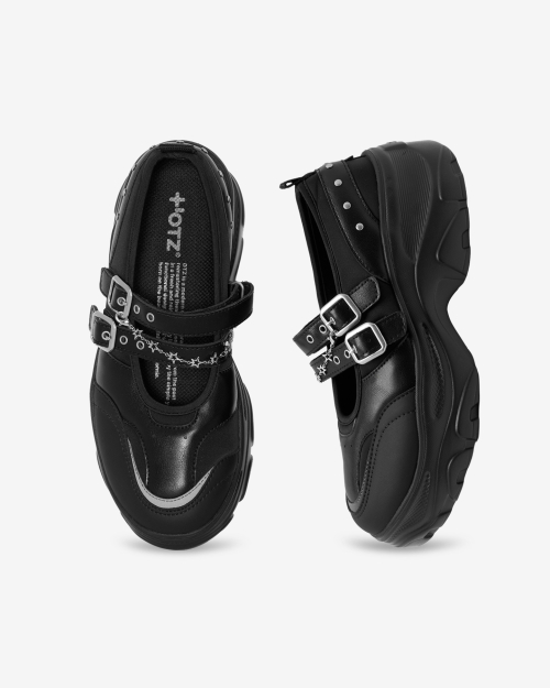 ROMITA S2 GLOW Two-Strap Black OZSQGA388B