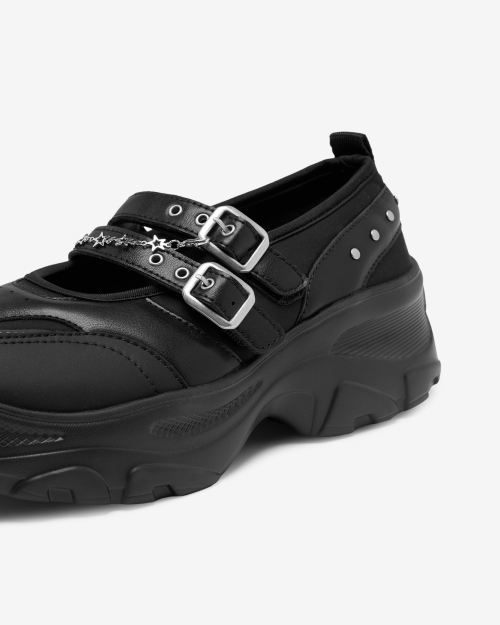 ROMITA S2 GLOW Two-Strap Black OZSQGA388B