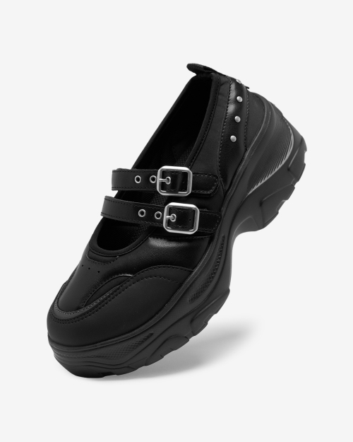 ROMITA S2 GLOW Two-Strap Black OZSQGA388B