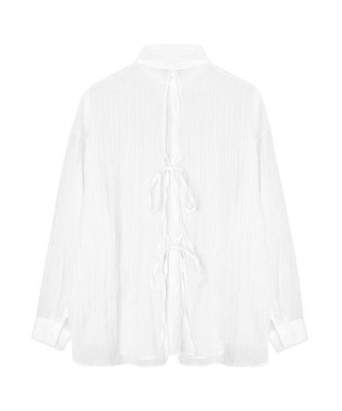 BACK STRAP SHIRT_IVORY