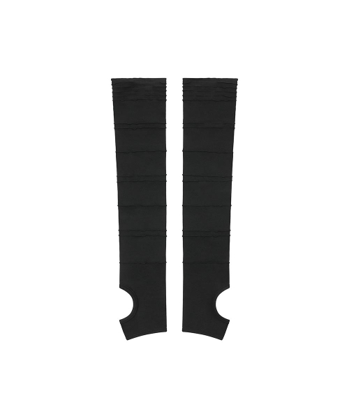 Sazanami knee socks BLACK