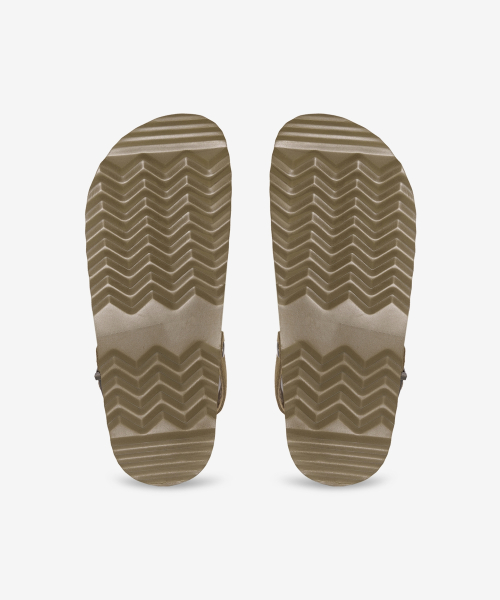TOPI Fringe Clogs Beige OZV5GA390C