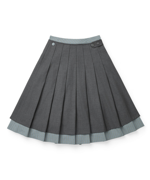 LAYERED SKIRT - 2 colors