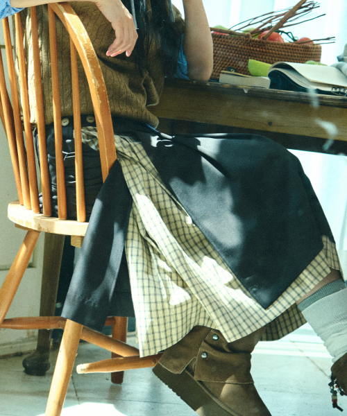 LAYERED SKIRT - 2 colors