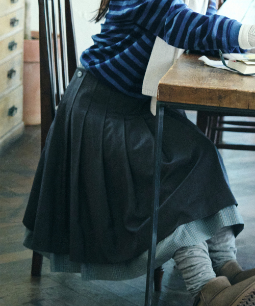 LAYERED SKIRT - 2 colors