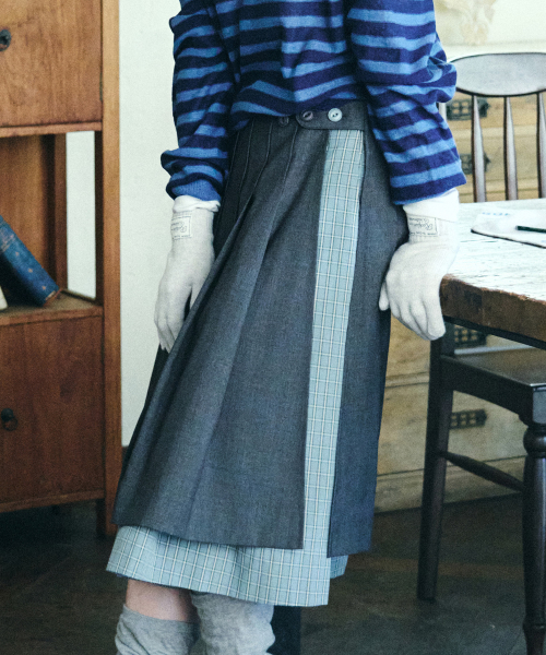 LAYERED SKIRT - 2 colors
