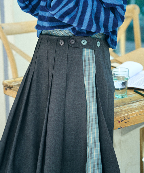 LAYERED SKIRT - 2 colors