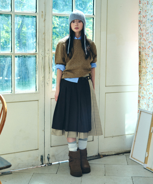 LAYERED SKIRT - 2 colors