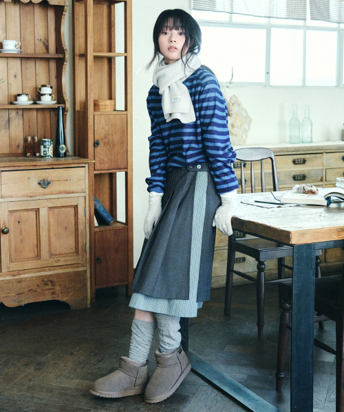 LAYERED SKIRT - 2 colors