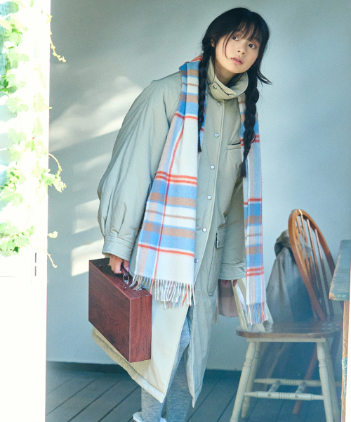RAGLAN PADDED COAT - 2 colors