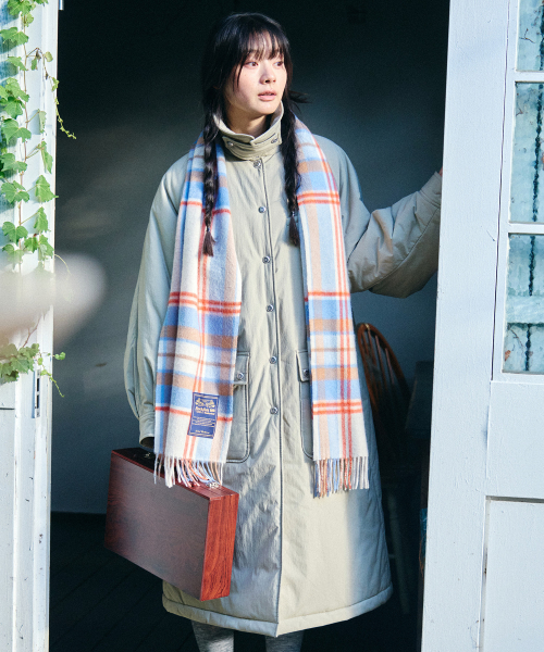 RAGLAN PADDED COAT - 2 colors