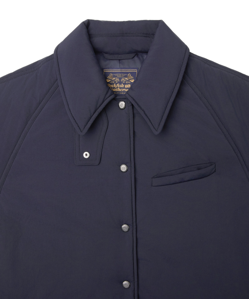 RAGLAN PADDED COAT - 2 colors