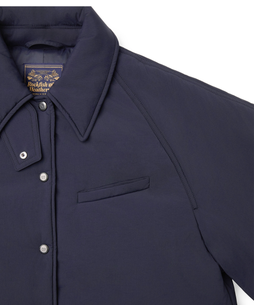 RAGLAN PADDED COAT - 2 colors