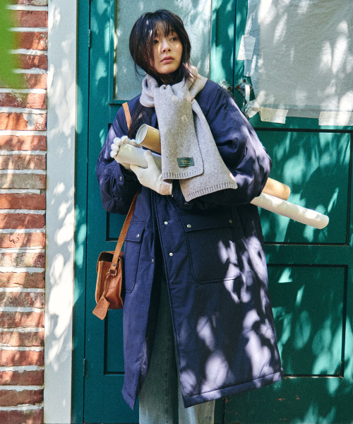 RAGLAN PADDED COAT - 2 colors