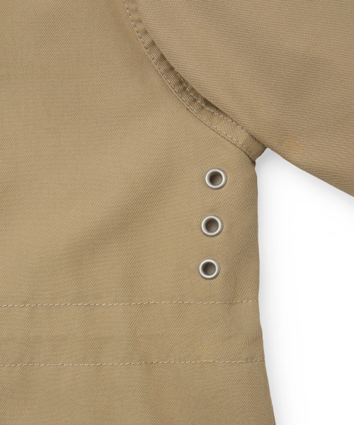 BIG COLLAR JACKET - BEIGE