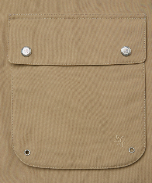 BIG COLLAR JACKET - BEIGE
