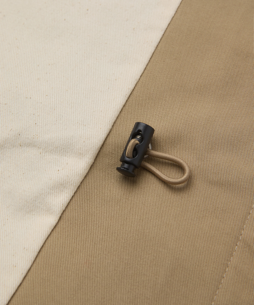 BIG COLLAR JACKET - BEIGE