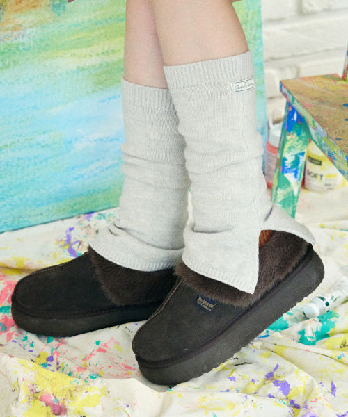 FLUFFY LEG WARMER - 6 colors