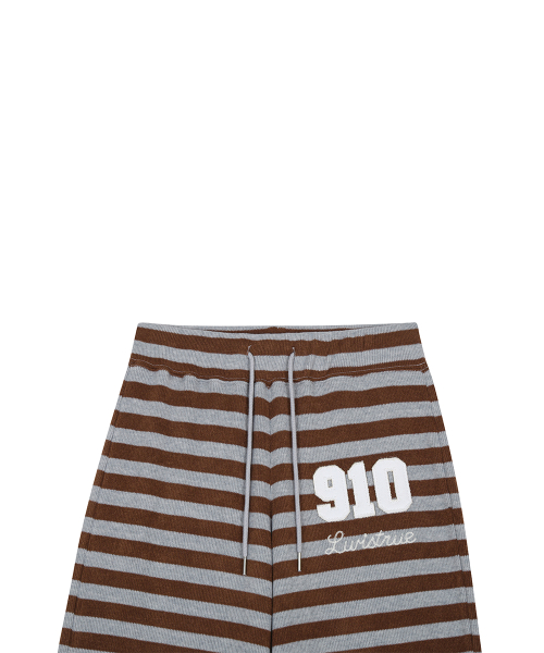 RL 910 STRIPE BOOTCUT PANTS(BROWN)