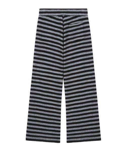 RL 910 STRIPE BOOTCUT PANTS(BLACK)