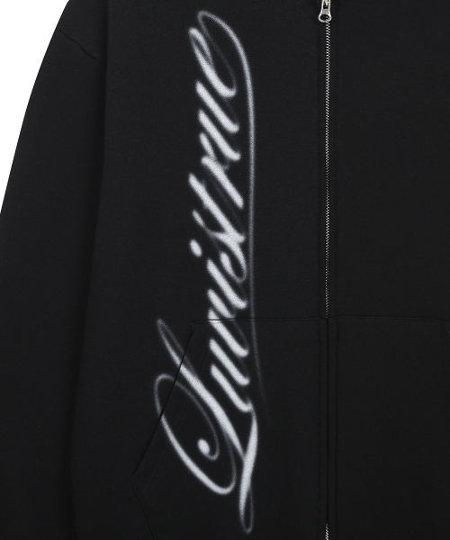 RL CROSS COLORSTONE HOOD ZIP UP(BLACK)