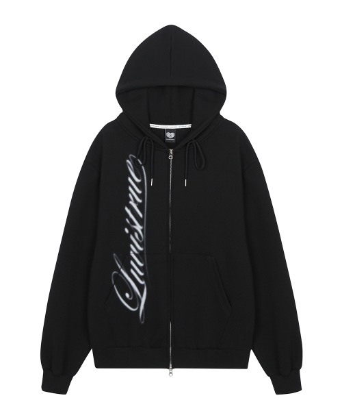 RL CROSS COLORSTONE HOOD ZIP UP(BLACK)
