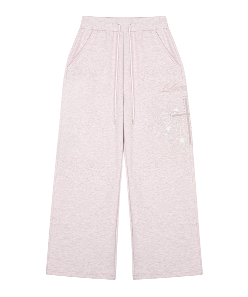 RL CROSS COLORSTONE TRAINING PANTS(PINK)