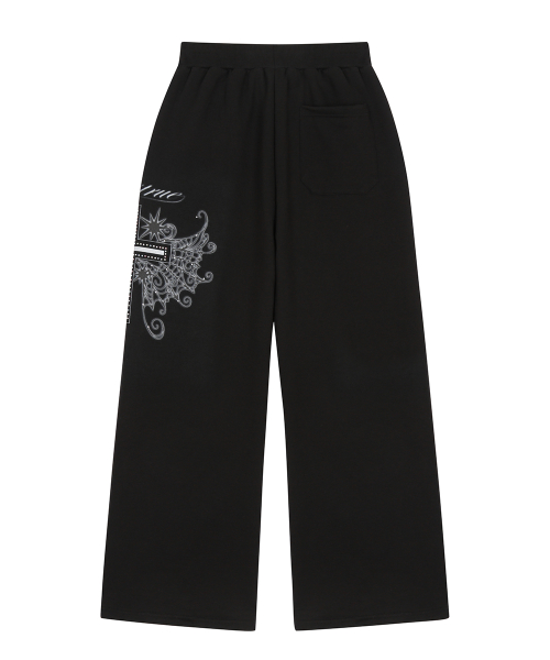 RL CROSS COLORSTONE TRAINING PANTS(BLACK)