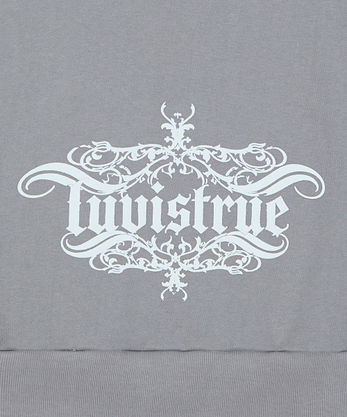 RL CROWN HOOD ZIP UP(CHARCOAL)