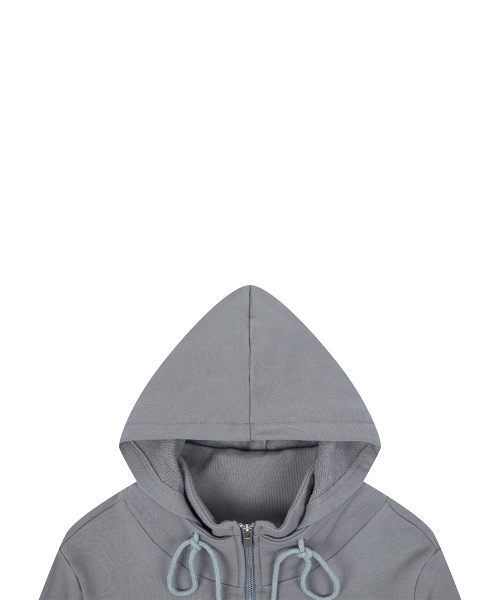 RL CROWN HOOD ZIP UP(CHARCOAL)