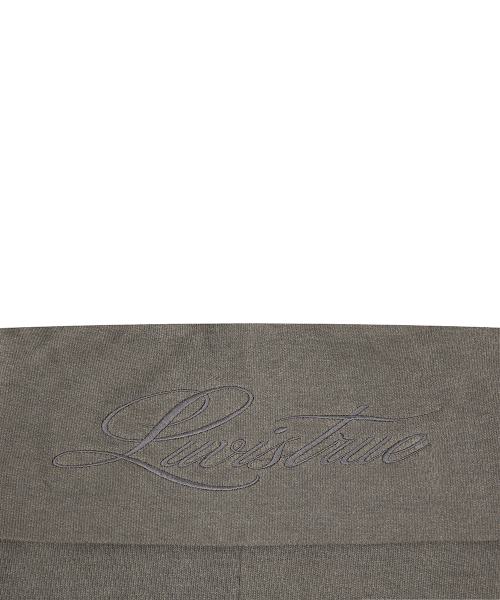 RL FOLDING LONG SKIRT(BROWN)