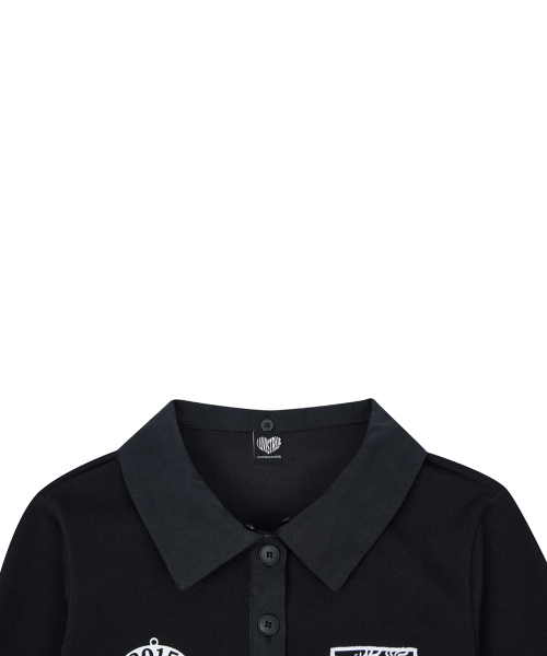 RL FUR COLLAR SLEEVE(BLACK)