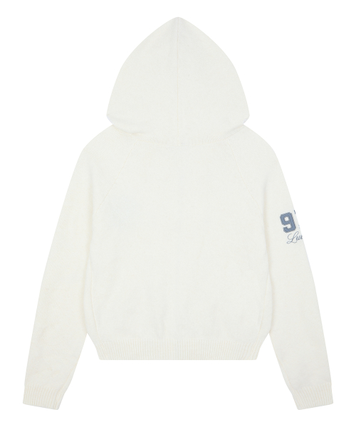 RL HORSE 910 KNIT ZIP UP(IVORY)