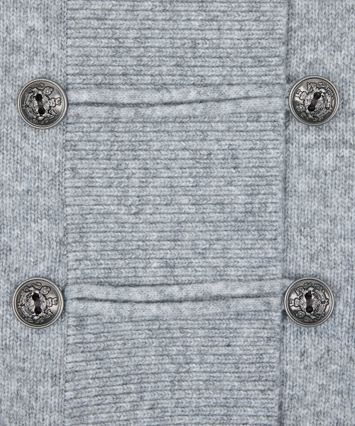 RL HORSE 910 KNIT ZIP UP(GRAY)