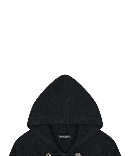 RL HORSE 910 KNIT ZIP UP(BLACK)