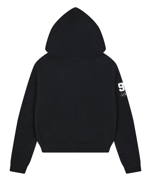 RL HORSE 910 KNIT ZIP UP(BLACK)