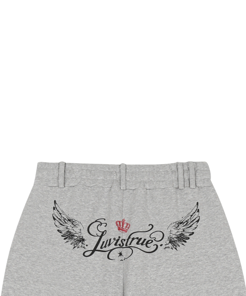 RL LAYERED ANGEL TRAINING PANTS(GRAY)