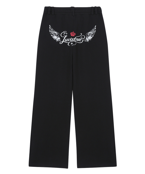 RL LAYERED ANGEL TRAINING PANTS(BLACK)