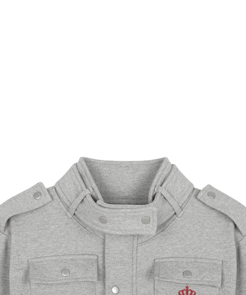 RL LAYERED ANGEL TRAINING ZIP UP(GRAY)
