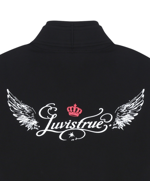 RL LAYERED ANGEL TRAINING ZIP UP(BLACK)