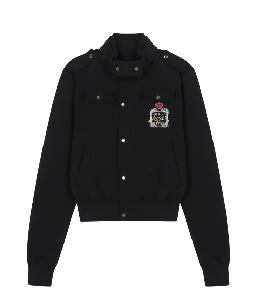 RL LAYERED ANGEL TRAINING ZIP UP(BLACK)