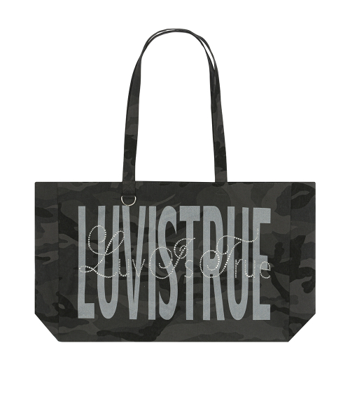 RL LETTERING TOTE BAG(CAMO)