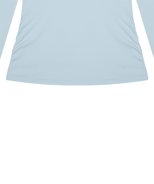 RL LUVMEMORE SHIRRING TEE(MINT)