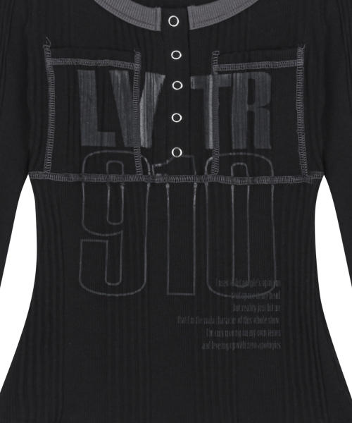 RL LVTR 910 TEE(BLACK)
