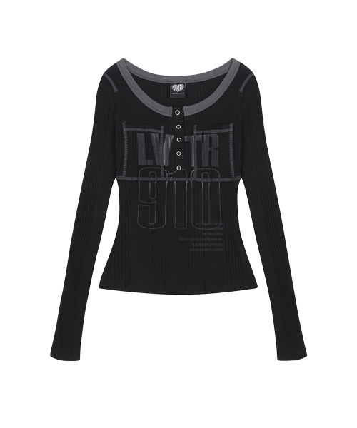 RL LVTR 910 TEE(BLACK)