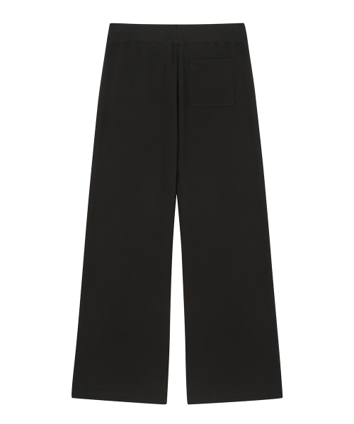 RL PATCH BOOTCUT PANTS(BLACK)
