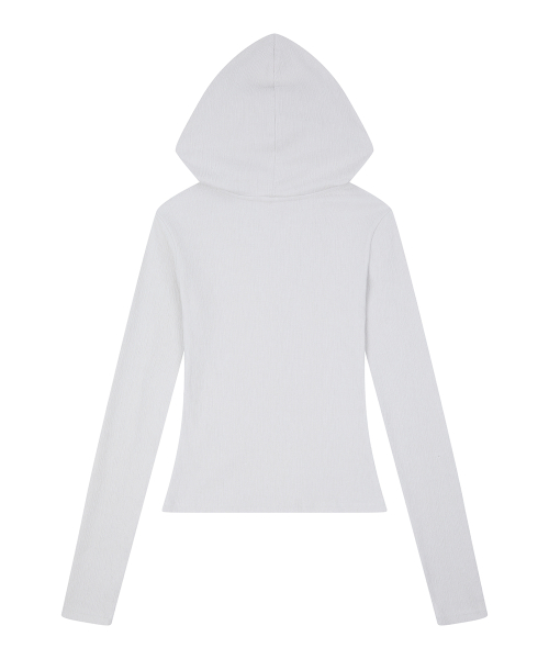 RL ROSARY HOOD T-SHIRT(BEIGE)