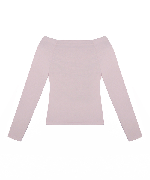 RL SHIRRING SLEEVE(PINK)