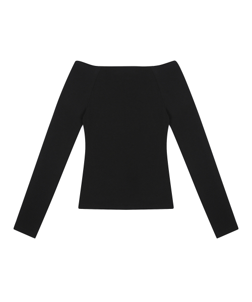 RL SHIRRING SLEEVE(BLACK)